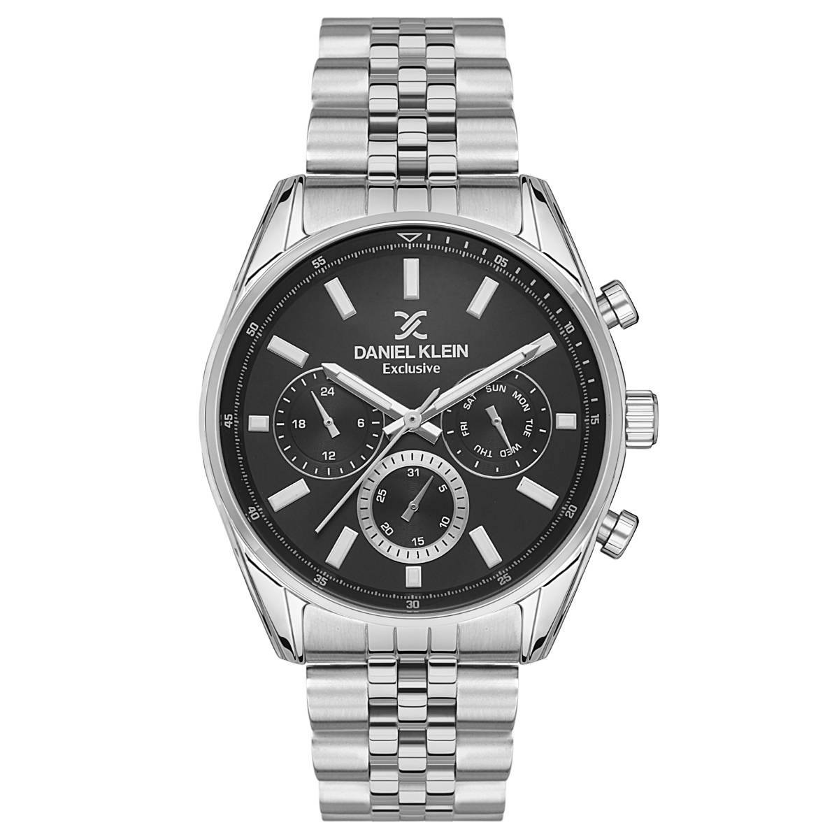 Daniel Klein Black Dial Men Analogue Watch DK.1.13523-1 (M)