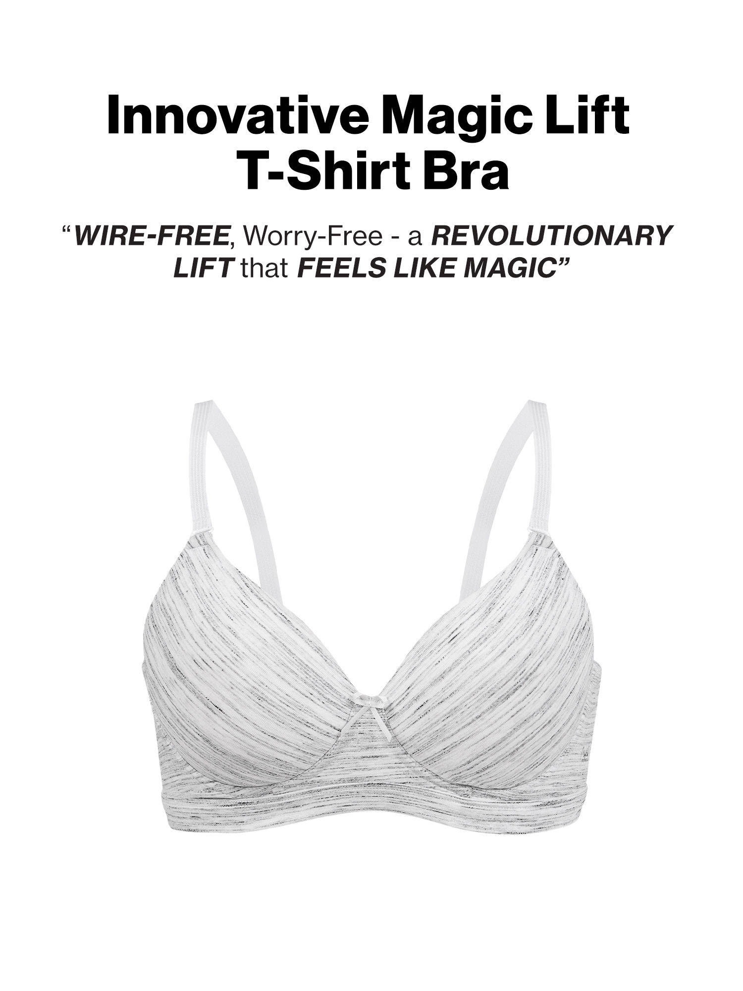 38d Model Buy Nykd By Nykaa Magic Lift Multiway Breathe Cotton Padded Non-Wired T ...