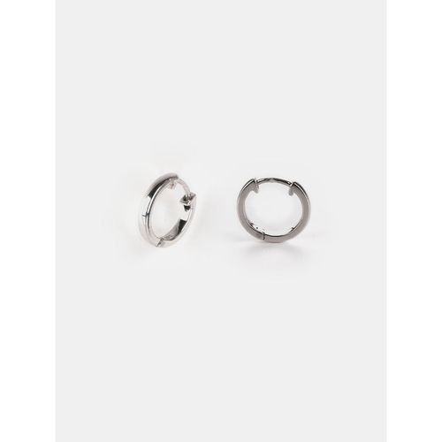 Shaya Silver Earrings. 10 mm Beating the Monday Blues Mini Hoop Earrings in 925 Silver. Jewellery for Women in Sterling Silver, Shaya SilverJewellery.