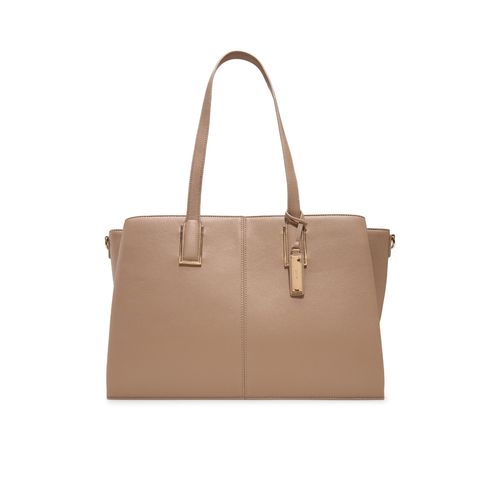 Buy Aldo Haoredia Brown Womens Tote Bag with Detachable Strap Online