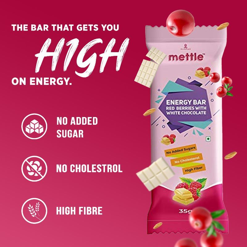 Endura Mass Weight Gainer Vanilla With Mettle Red Berries Energy Bars