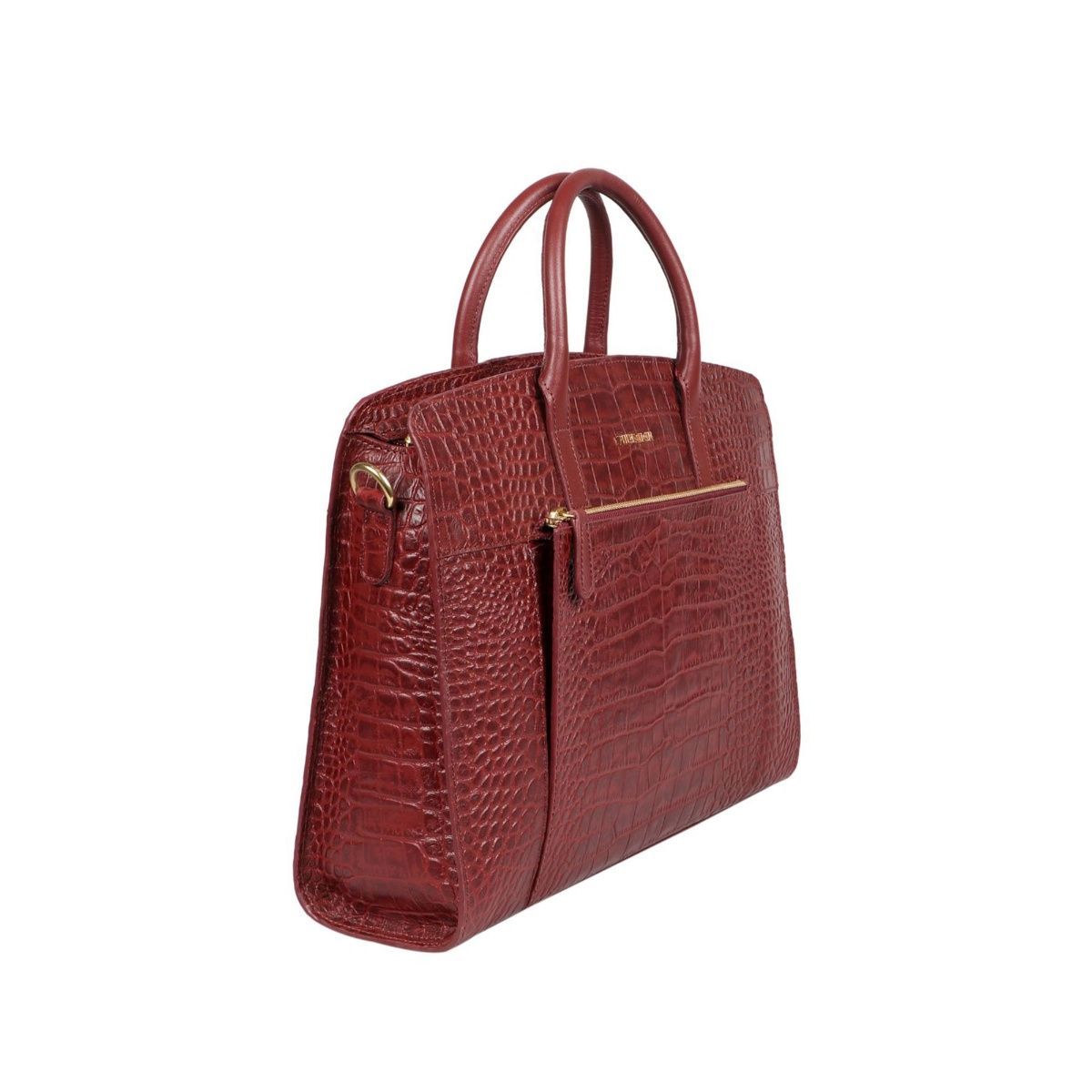 Hidesign Ella 01 Maroon Women Laptop Case Buy Hidesign Ella 01 Maroon Women Laptop Case Online