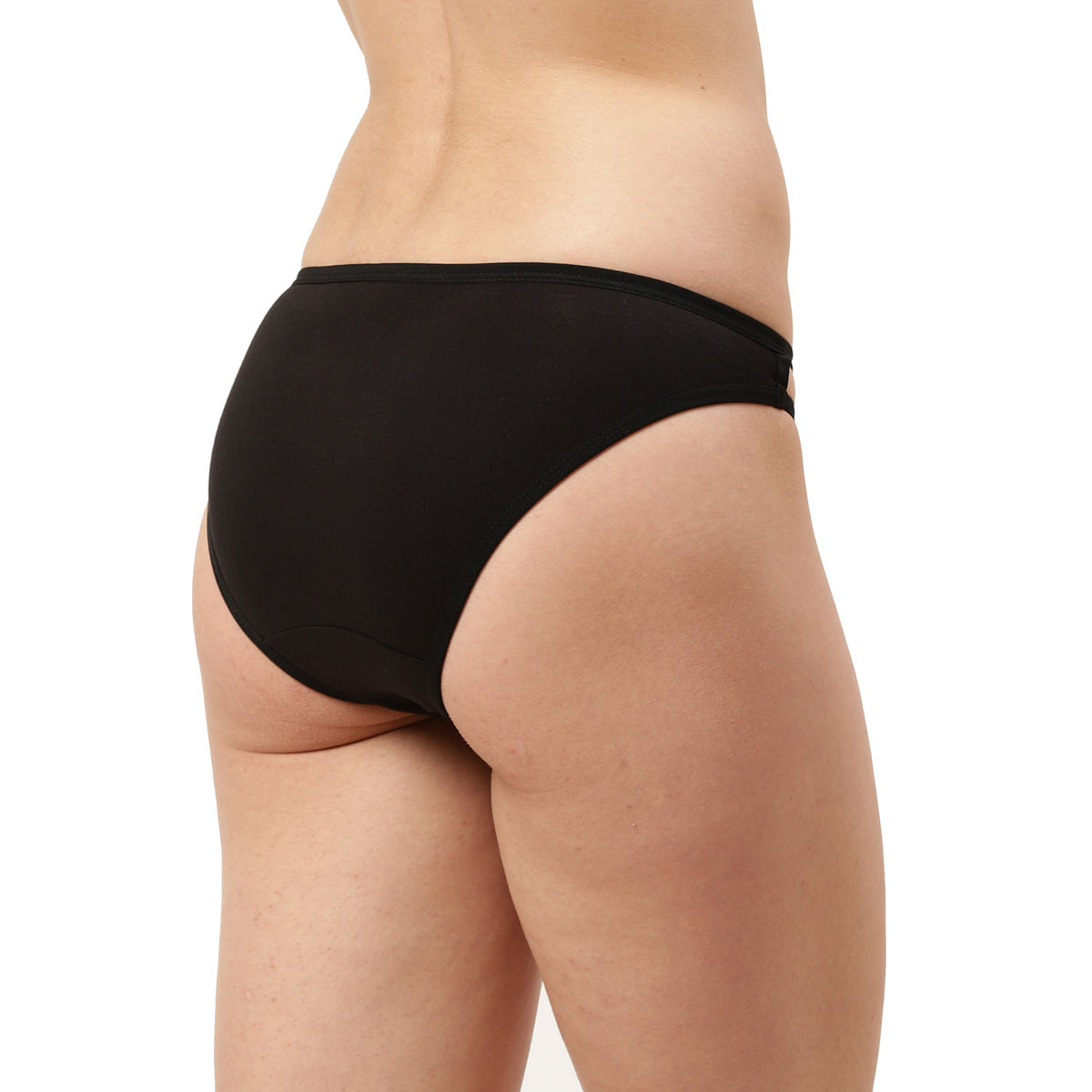 Leading Lady Everyday Cotton Lowrise Solid String Bikini Pack Of 3