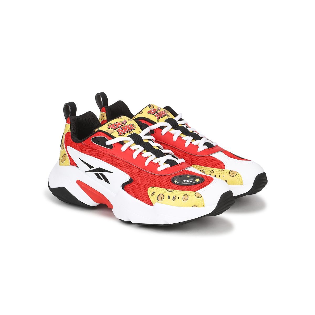 reebok vector runner black