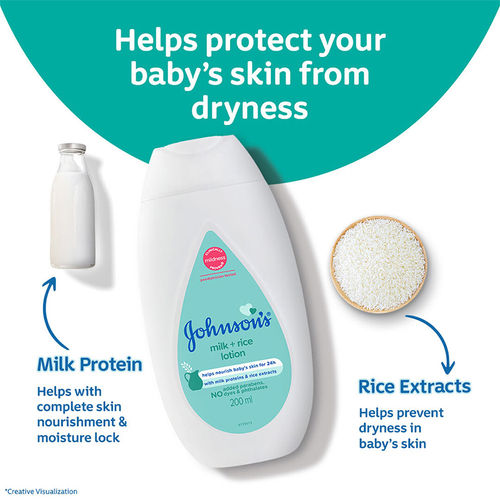 Johnsons Milk+ Rice Lotion