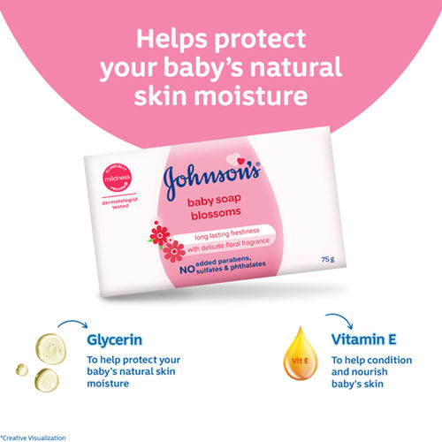 Buy Johnson's Baby Soap Blossoms Online