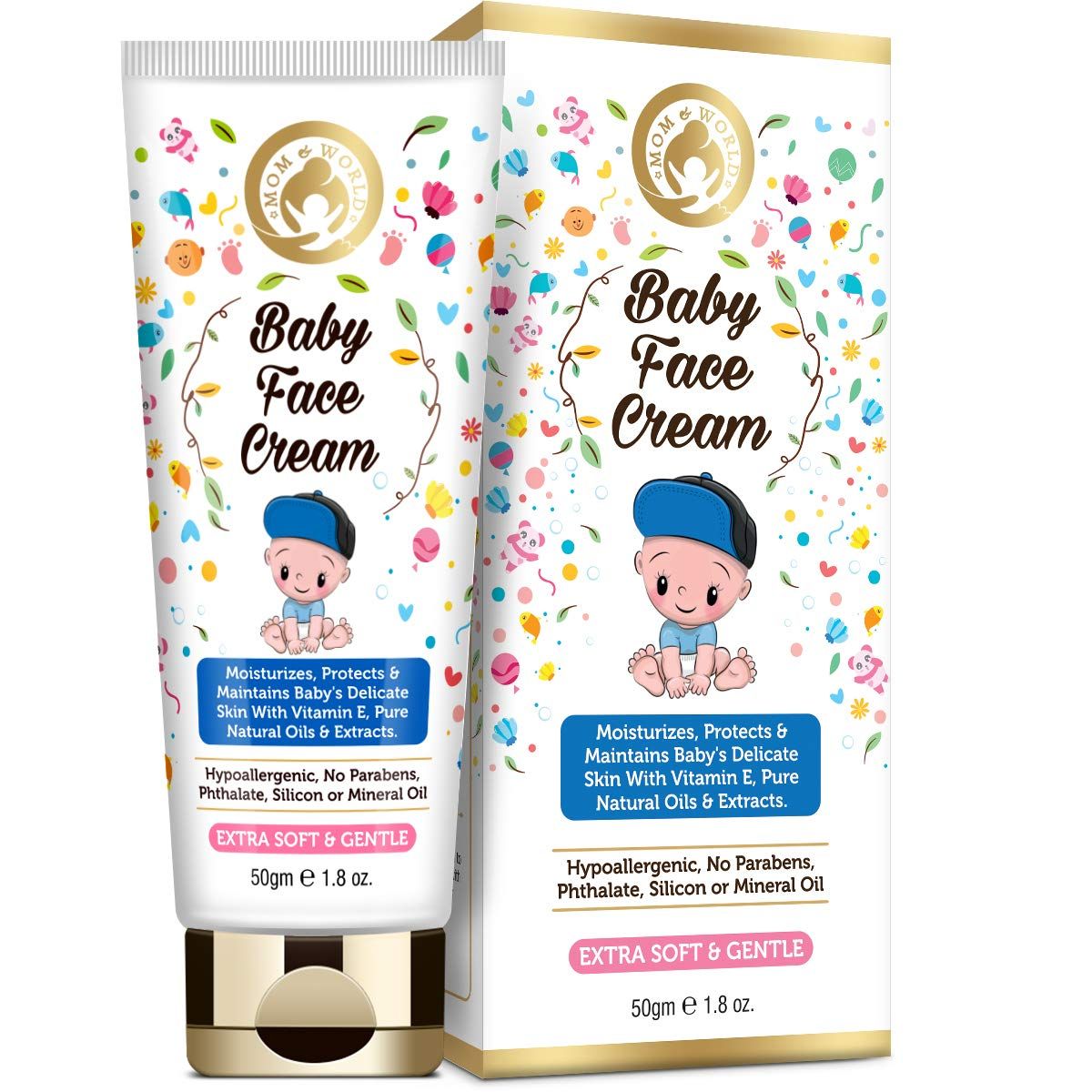 Mom & World Baby Face Cream Extra Soft and Gentle