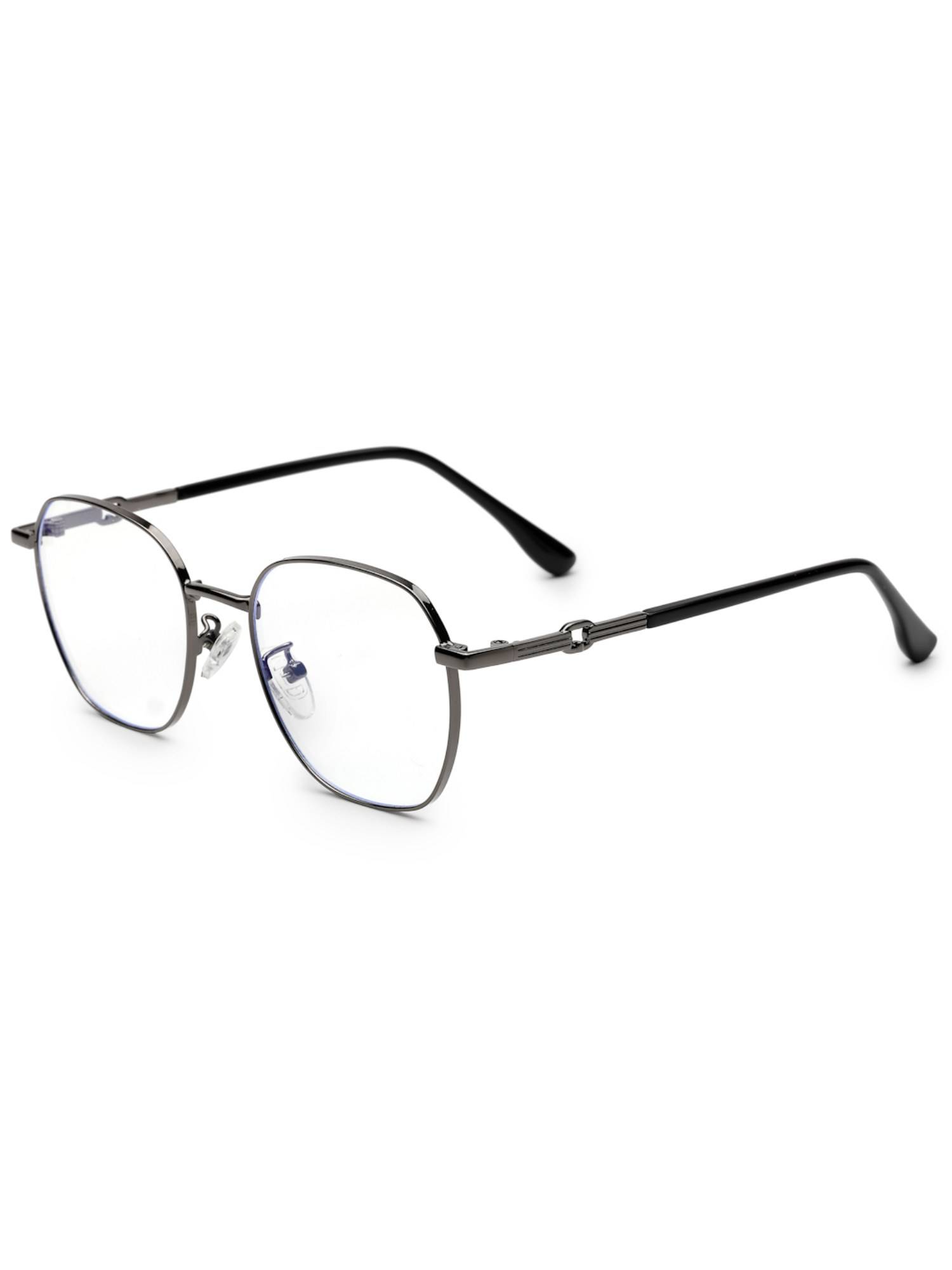 HASHTAG EYEWEAR Clear Lens Hexagonal Full Rim Casual Unisex Computer Glass - MLAB-1351732-C9 (44)