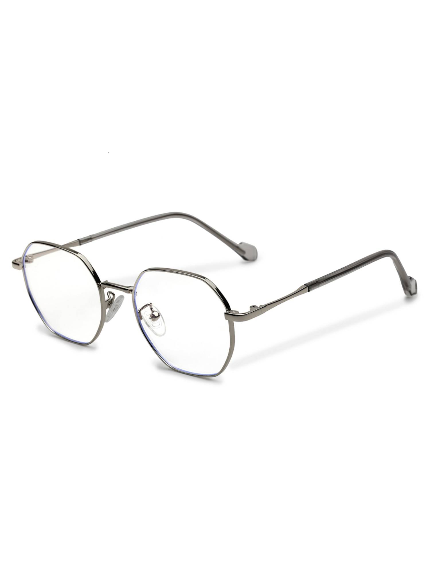 HASHTAG EYEWEAR Clear Lens Round Full Rim Casual Unisex Computer Glass - MLAB-1351722-C9 (44)