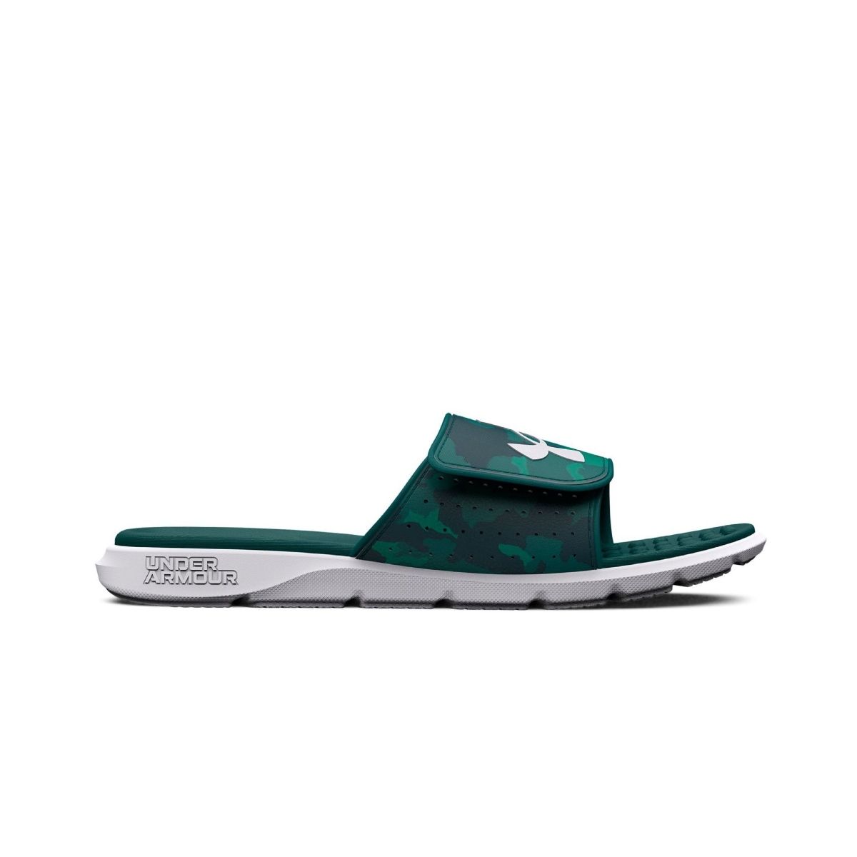 Buy Under Armour UA Ignite Pro Graphic Strap Slides Green Online