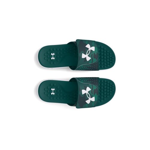 Buy Under Armour UA Ignite Pro Graphic Strap Slides -Green Online