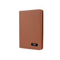 Louis Stitch Mens Rosewood Italian Saffiano Leather Passport Holder with Blocking Card Slots (Tan) At Nykaa, Best Beauty Products Online