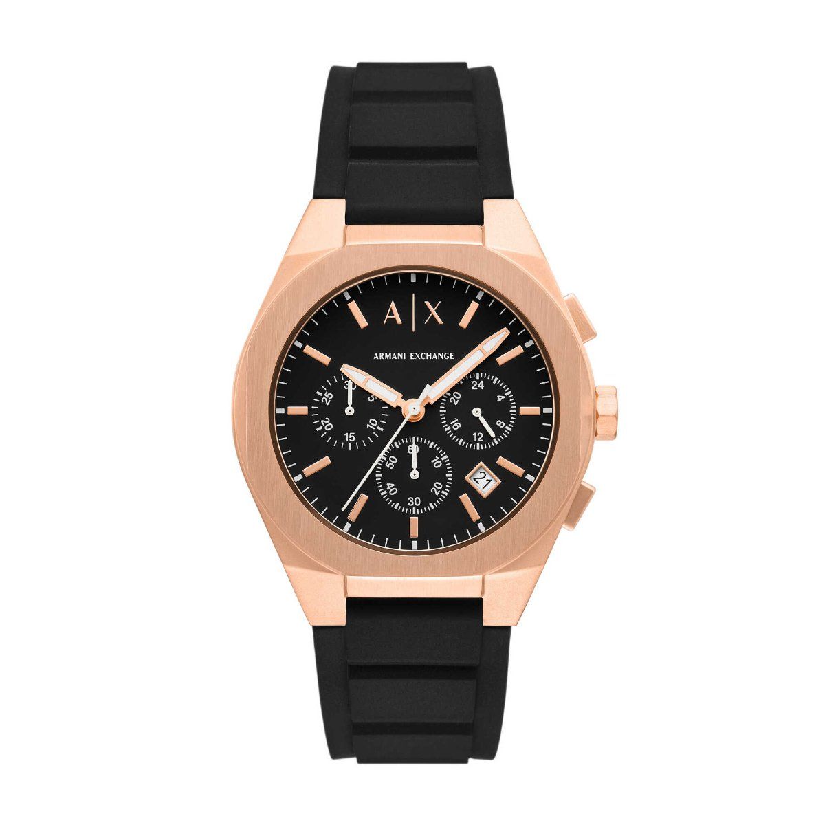 Buy ARMANI EXCHANGE Sync Rose Men Quartz Watch (AX4190) - Black (M