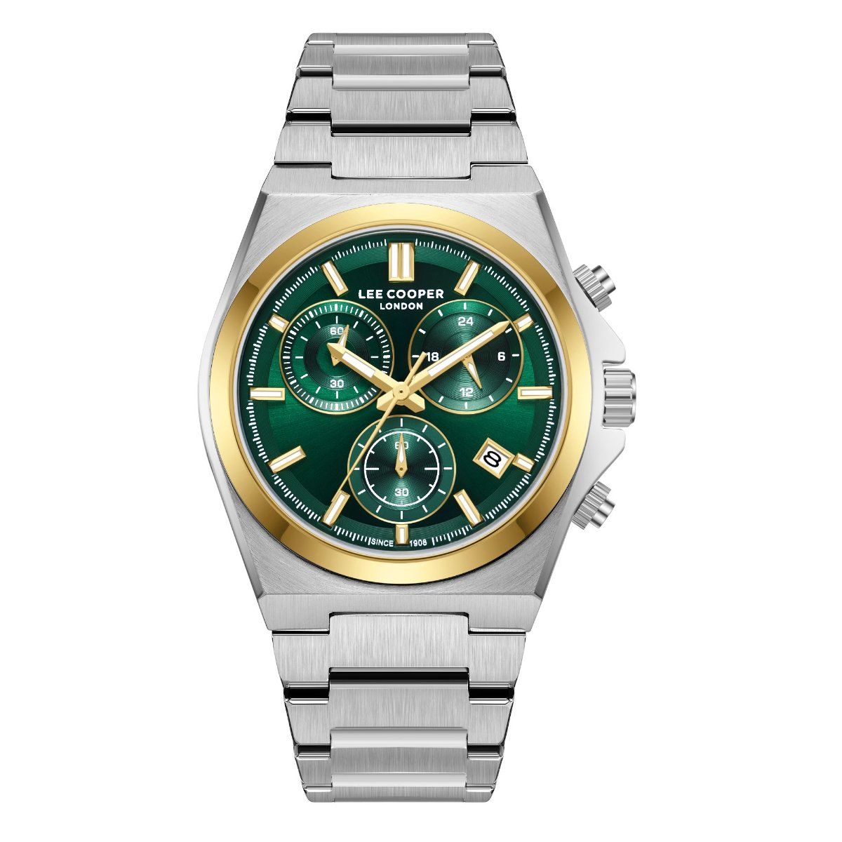 Buy Lee Cooper Analog Green Round Dial Men's Watch (LC08188.270