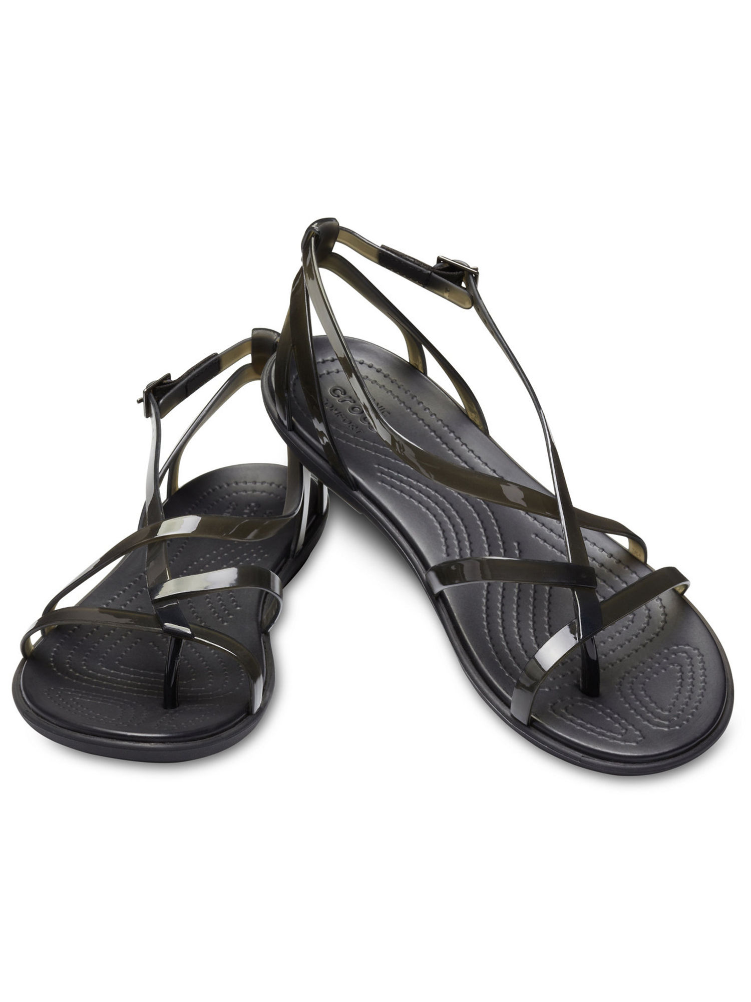 Buy Black Heeled Sandals for Women by CROCS Online | Ajio.com