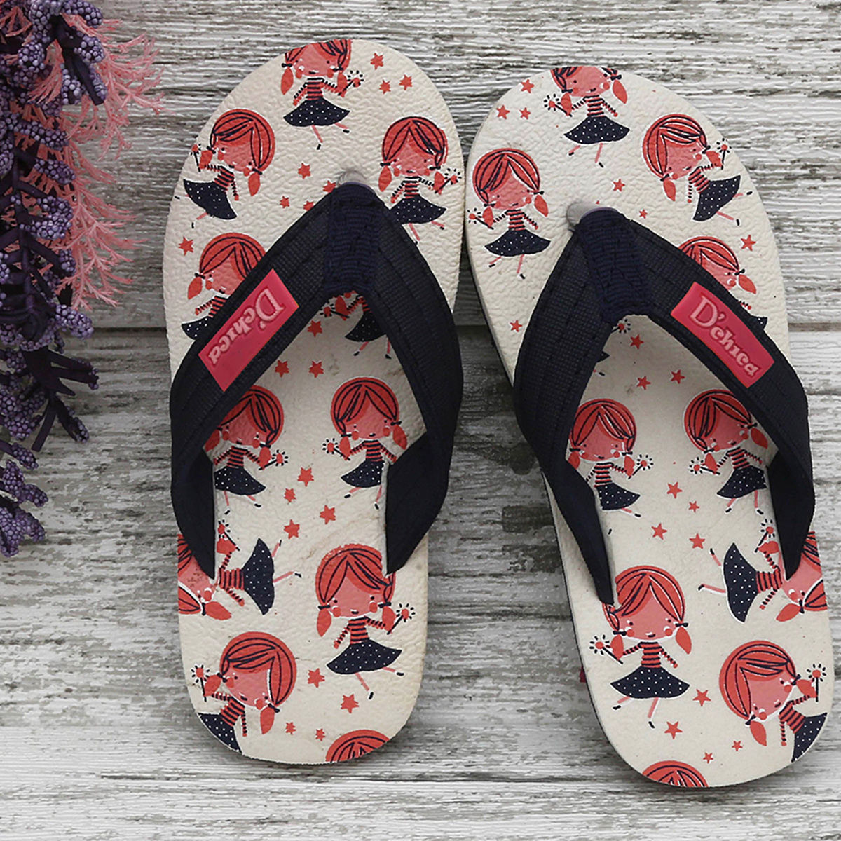 DIY Girls Slippers Kids Beach Fashion flip flops Casual Sandals Summer  Comfortable Women Home Shoes Children