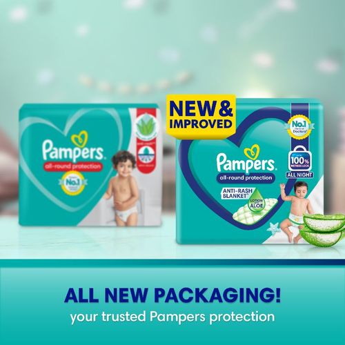 Buy Pampers New Diapers Pants, XL Online