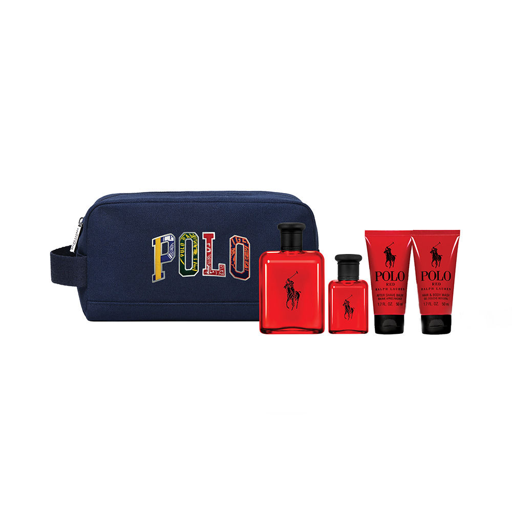 Ralph lauren red set best sale