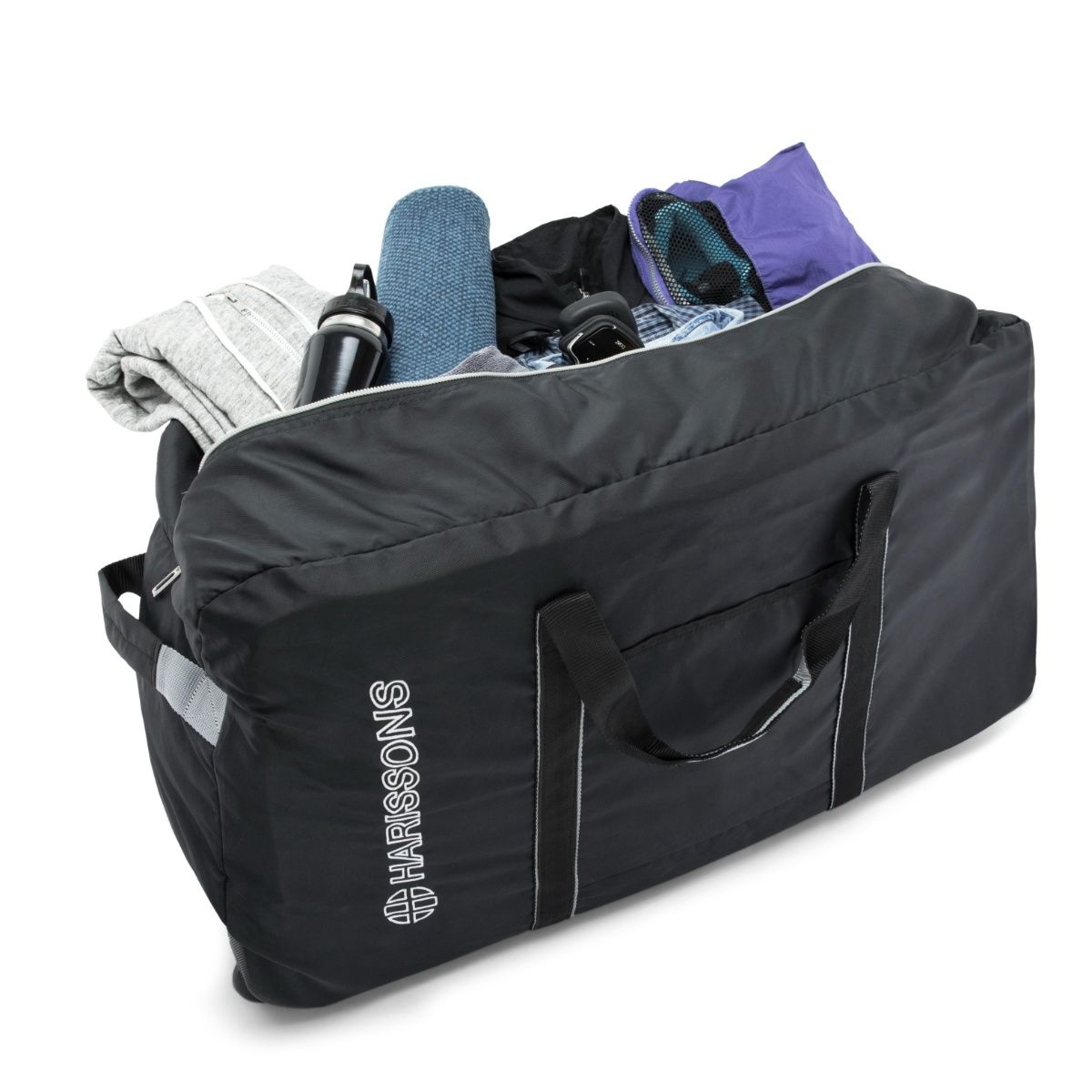 Buy Harissons Hold All Duffel Bag - Black (L) Online