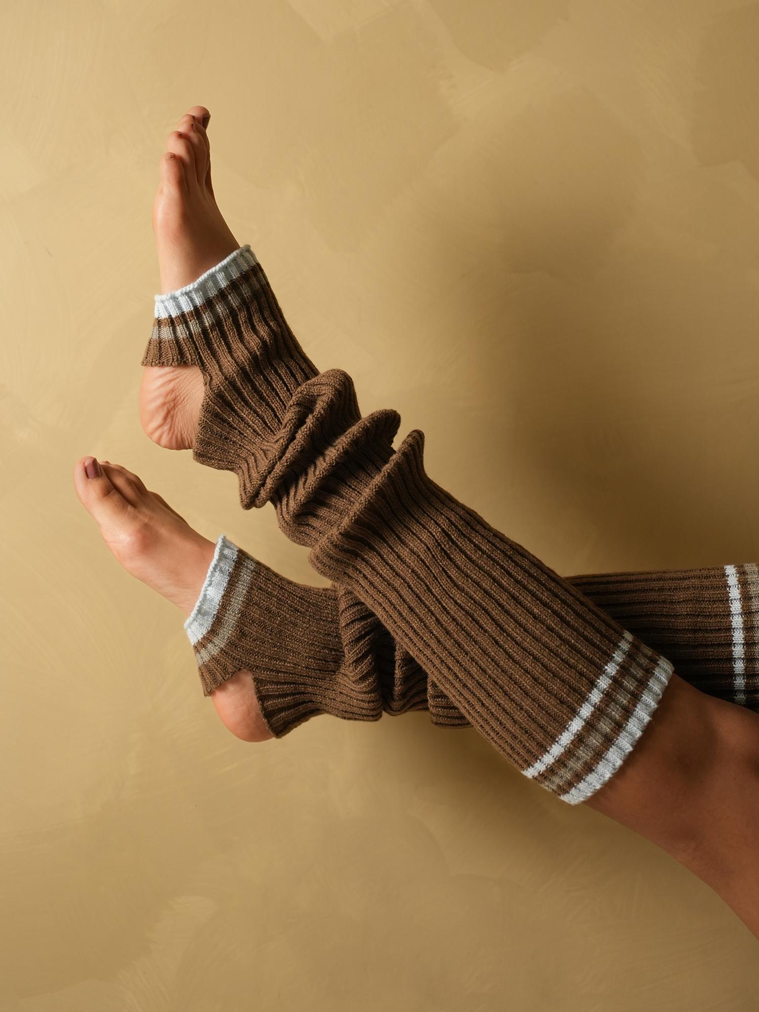 Buy Theater Cricket Leg Warmers - Dark Brown Online
