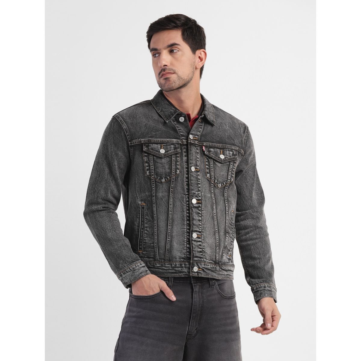 Buy Dark Grey Jackets & Coats for Men by ALTHEORY Online | Ajio.com