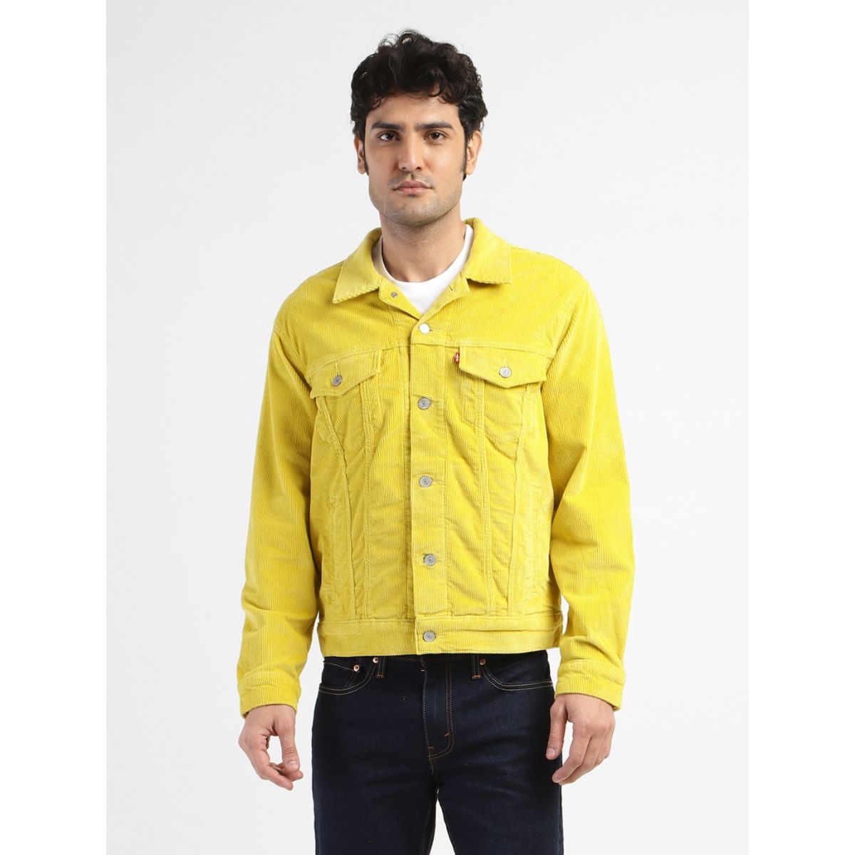 Amazon.com: Men Spring Autumn Jeans Jacket Slim Streetwear Denim Jacket Hip  Hop Bomber Jacket B2016 yellow XL : Clothing, Shoes & Jewelry