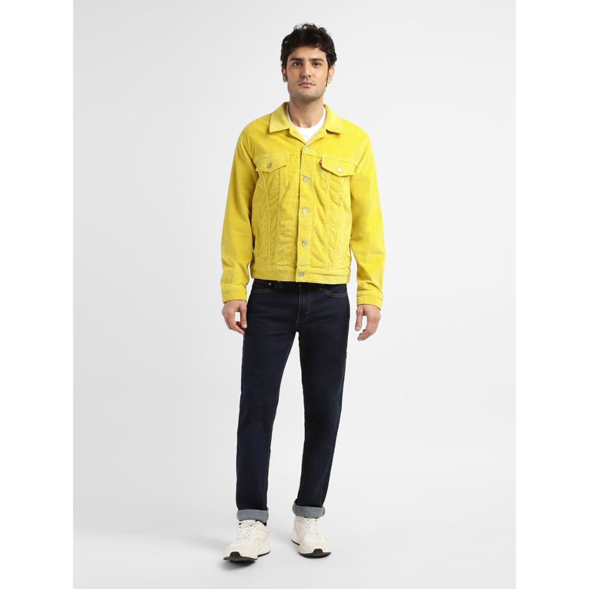 Levis yellow denim jacket online