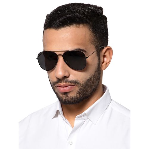 Buy Intellilens Aviator 100% UV Protect HD Vision Sunglasses Black