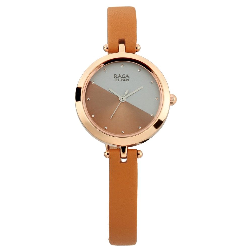 Titan raga ladies watches best sale leather belt