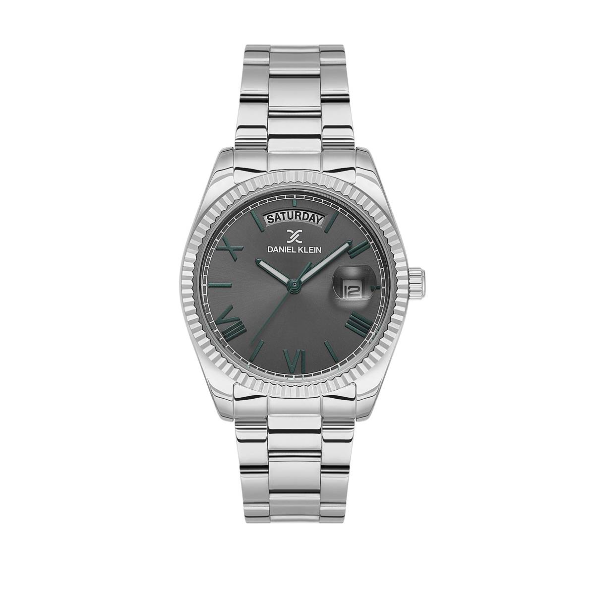 Daniel Klein Premium Women Grey Dial Metallic Strap Watch - DK.1.13764-1 (M)