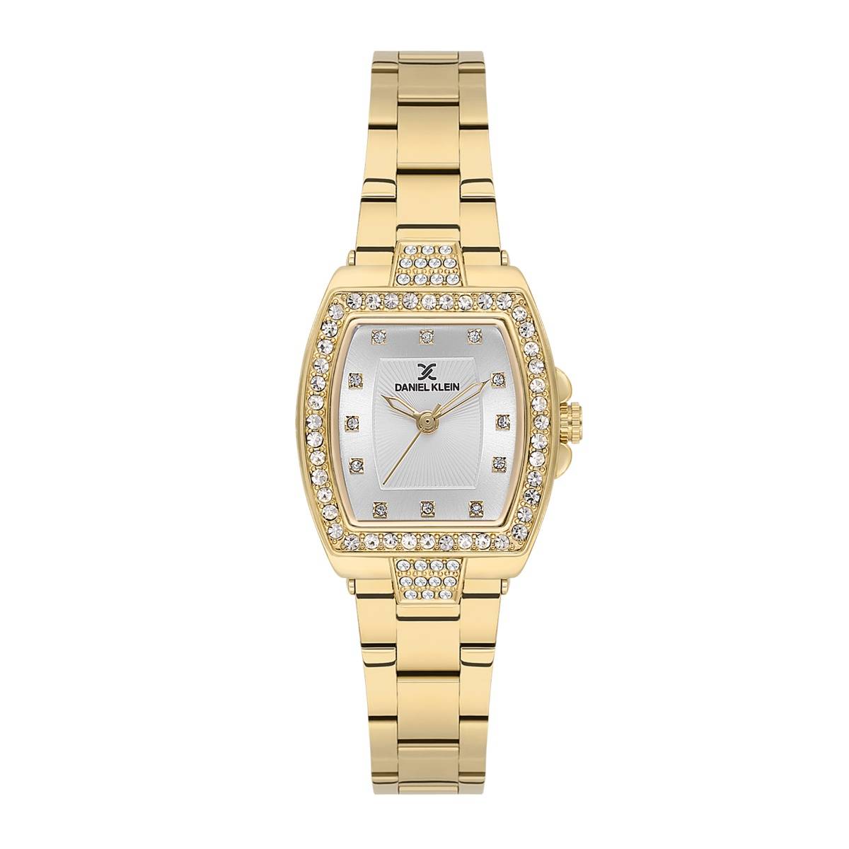Daniel Klein Premium Women Silver Dial Metallic Strap Watch - DK.1.13784-2 (M)