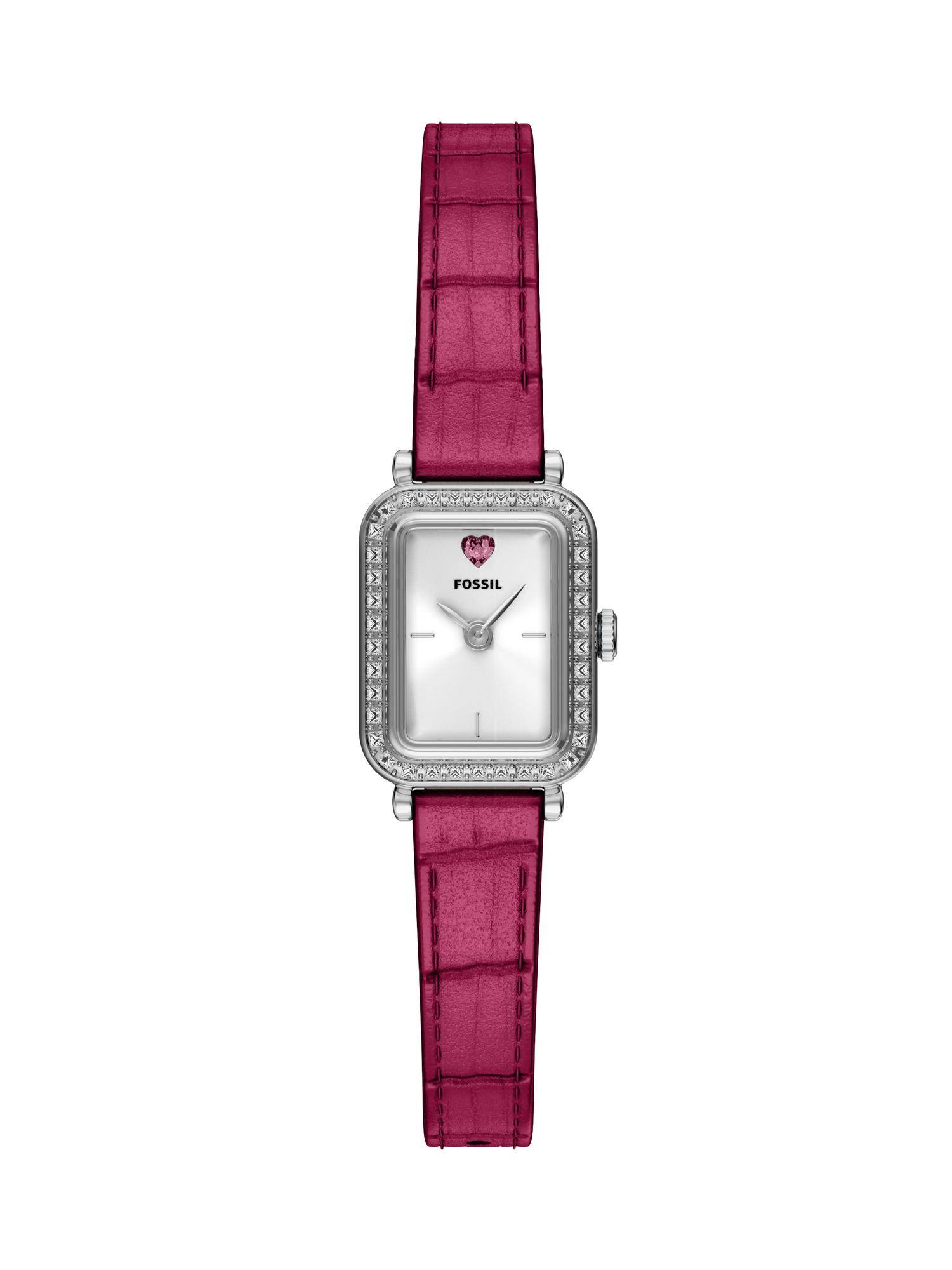 Fossil Raquel Silver Toned Women Quartz Watch ES5466 (M)