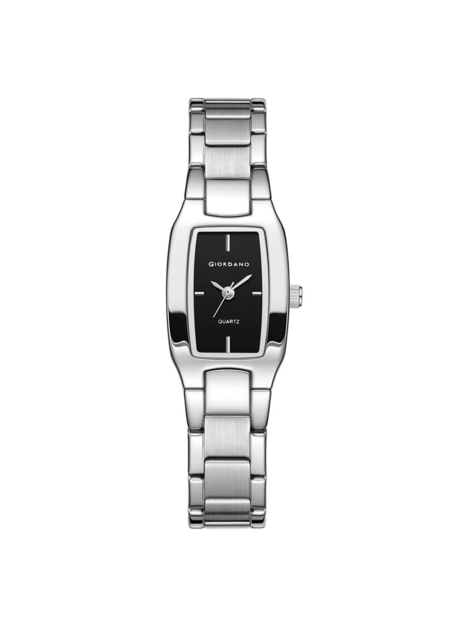 Giordano Elegant Watch For Women With Rectangular Dial Black GZ-60170 (M)