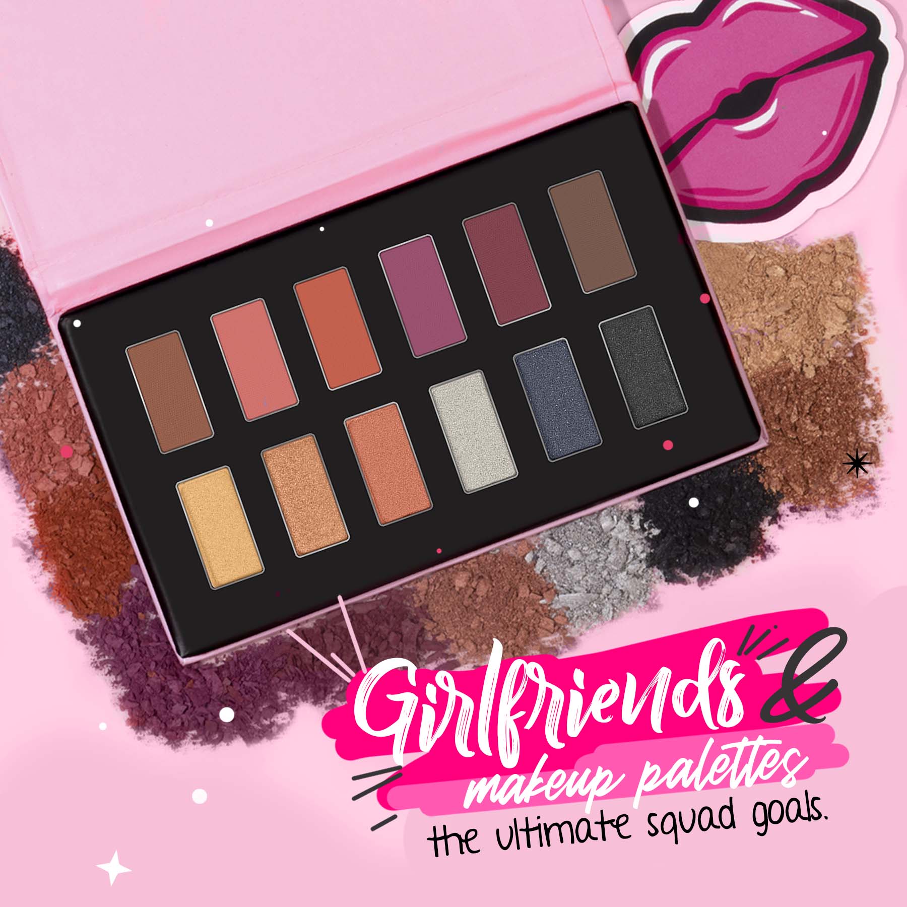 MyGlamm POPxo Eyeshadow Kit Squad Goals Buy MyGlamm POPxo Eyeshadow