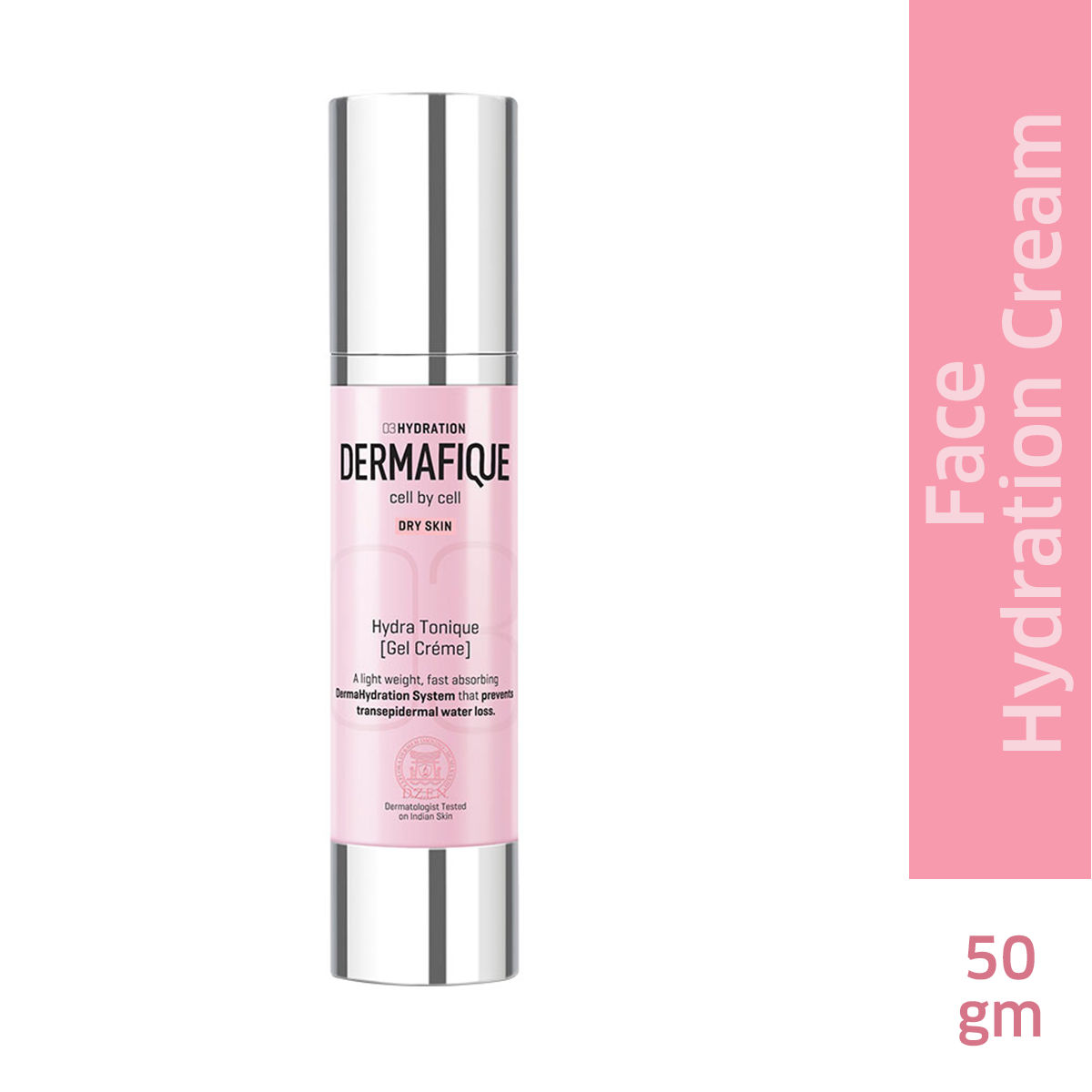 Dermafique Hydratonique Gel Creme Hydrating moisturizer with Niacinamide & Vitamin E, for dry skin
