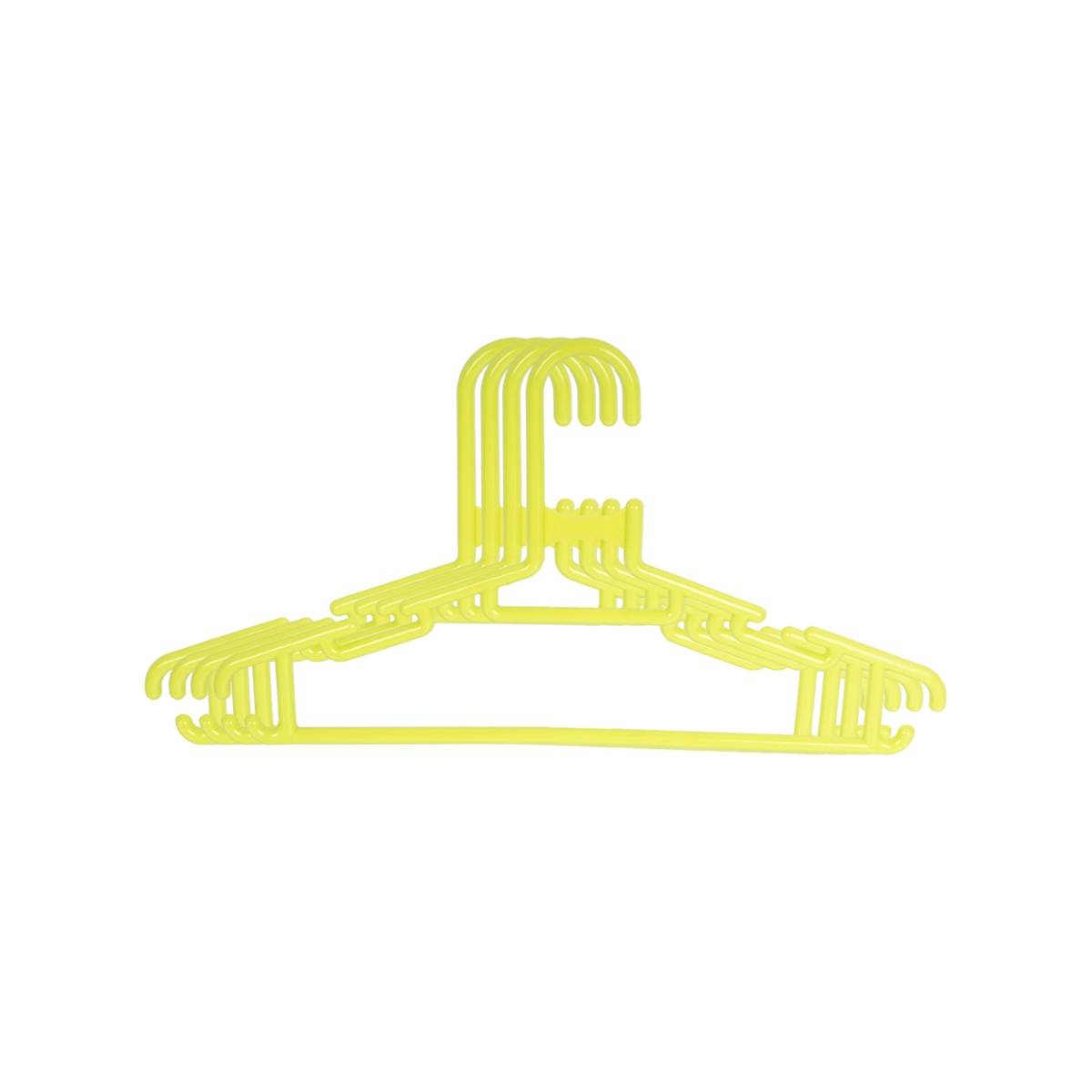 Voncasa Extendable Anti Slip Plastic Hanger with Hooks For Wardrobe