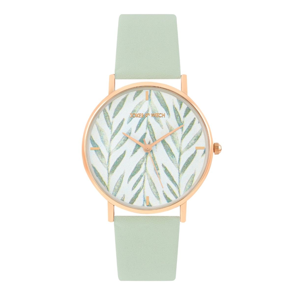 Buy Joker Witch Very Leafy Green Pu Strap Watch Online