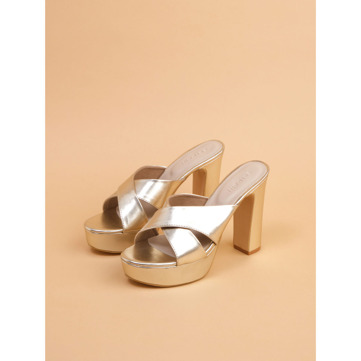Eridani Shea Gold Heels Buy Eridani Shea Gold Heels Online at Best