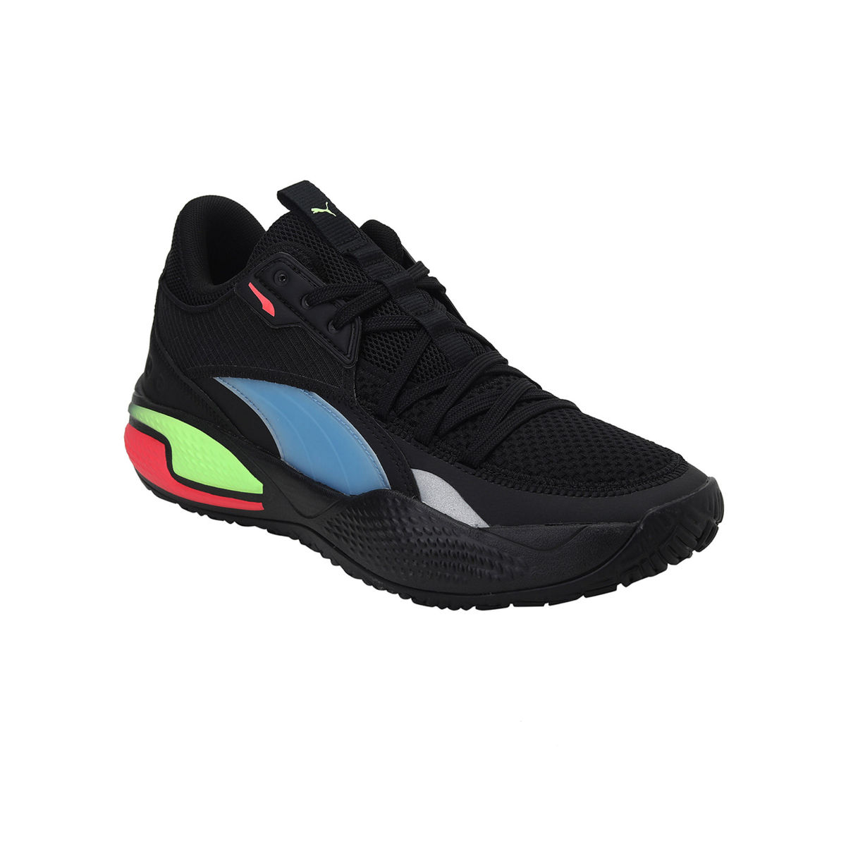 Buy Puma Court Rider Pop Unisex Black Basketball Shoes Online