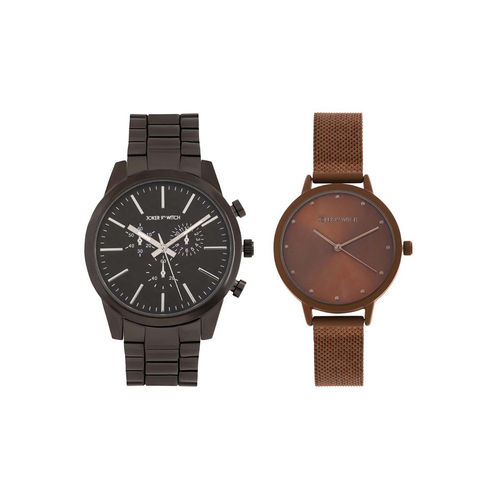 Buy Joker Witch Brown Joel Clementine Couple Watches