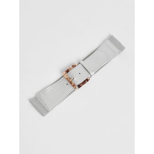 Buy Haute Sauce Womens The Tortoiseshell Elastic Belt Metallic
