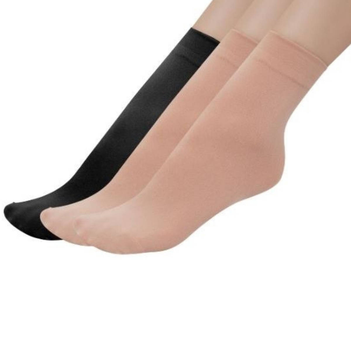 N2S NEXT2SKIN Women Fleece Winter Socks - Pack of 3 Pairs - Multi-Color (Free Size)