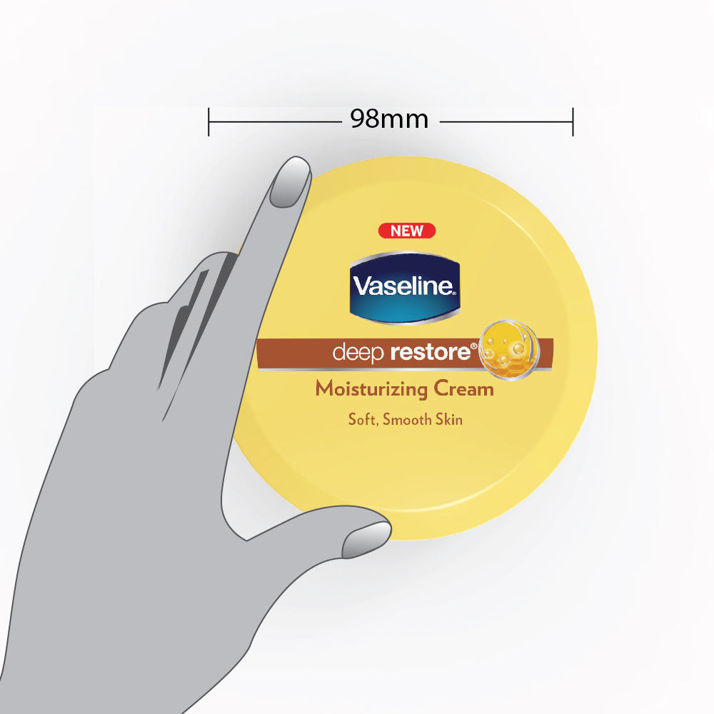 vaseline deep restore moisturizing cream