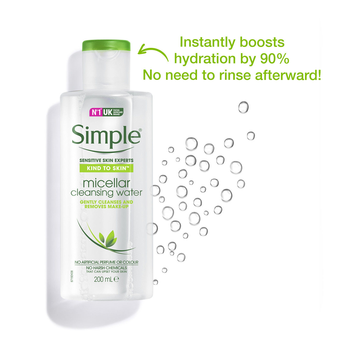 kind to skin micellar cleansing water