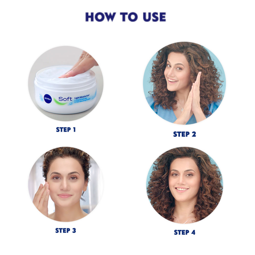 nivea light moisturiser uses