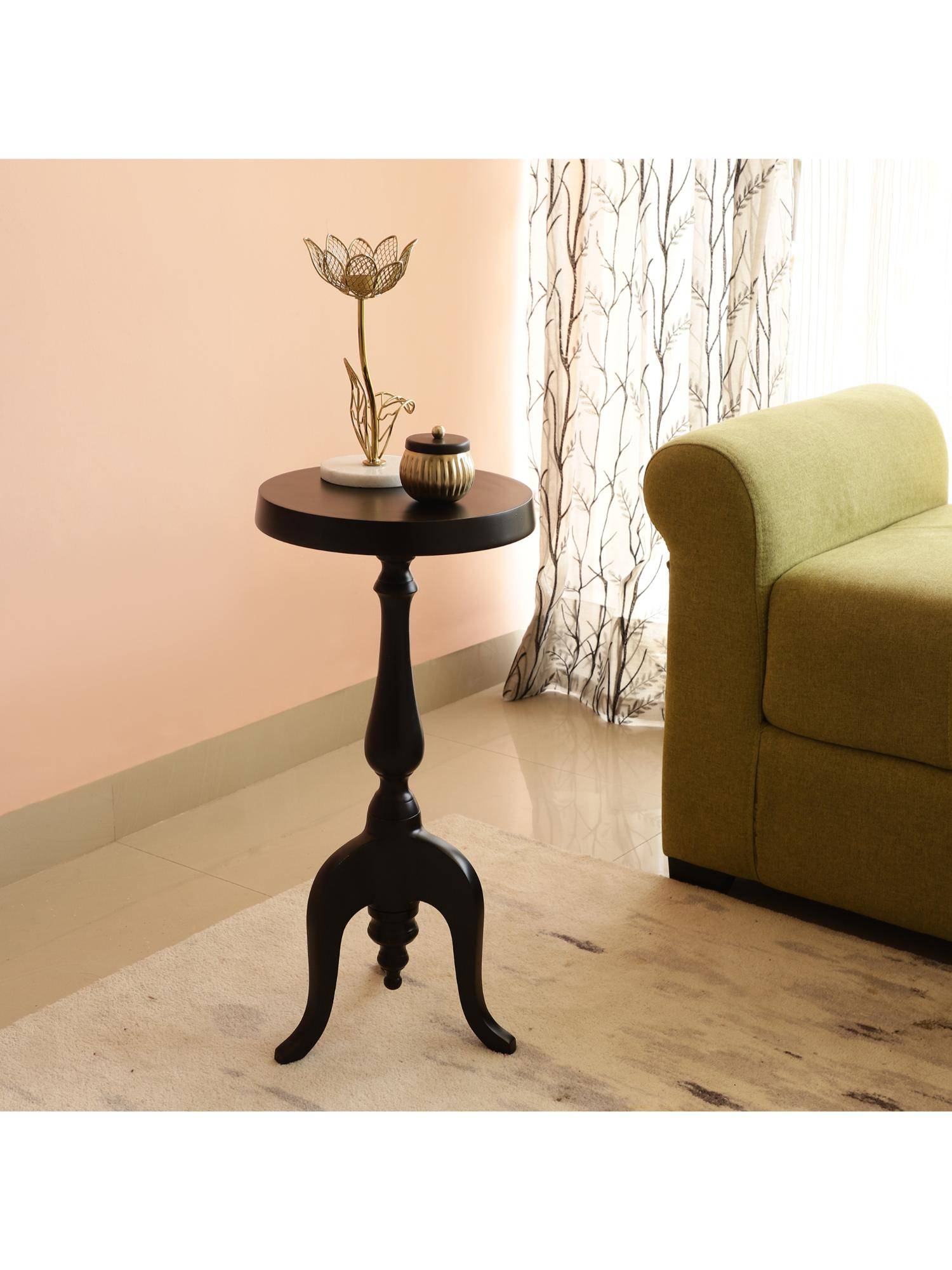 De Maison Decor Markus Drink Table In Black