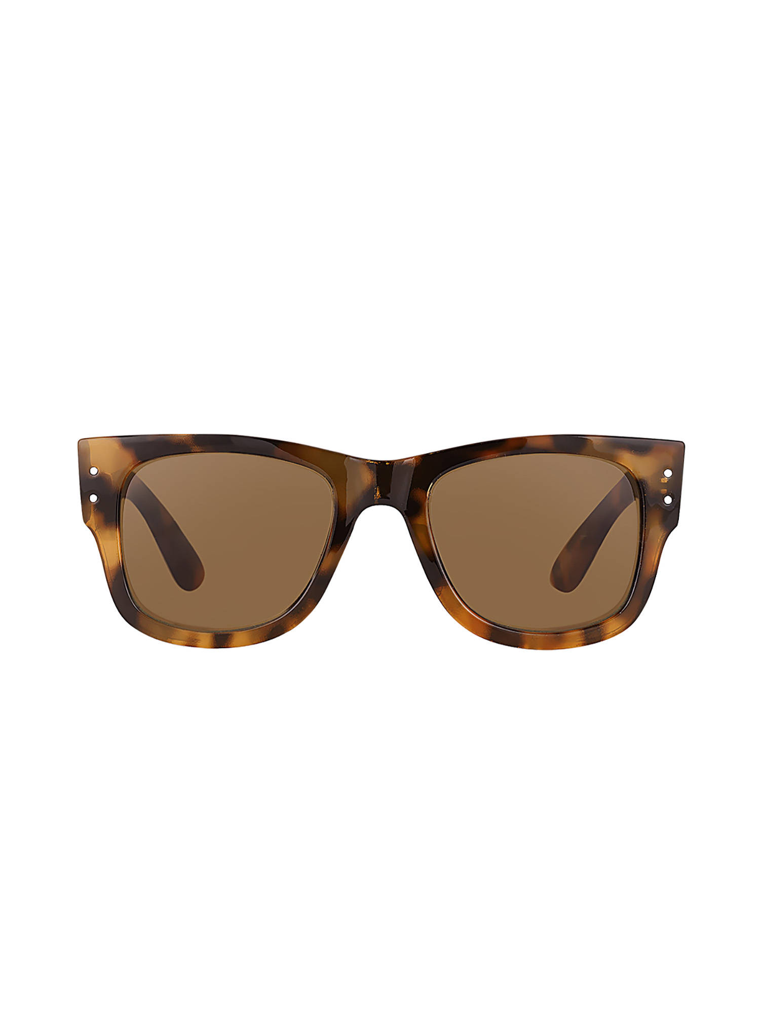 Daniel Klein UV400 Protection Oversized Rectangle Brown Lens Sunglasses