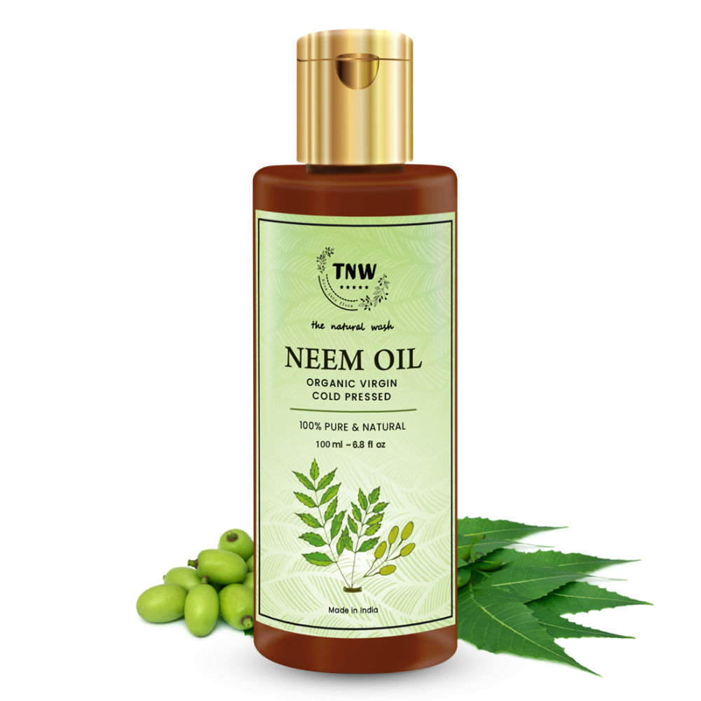 TNW The Natural Wash Multipurpose Pure Neem Oil for Hair & Skin - Controls Acne & Dandruff