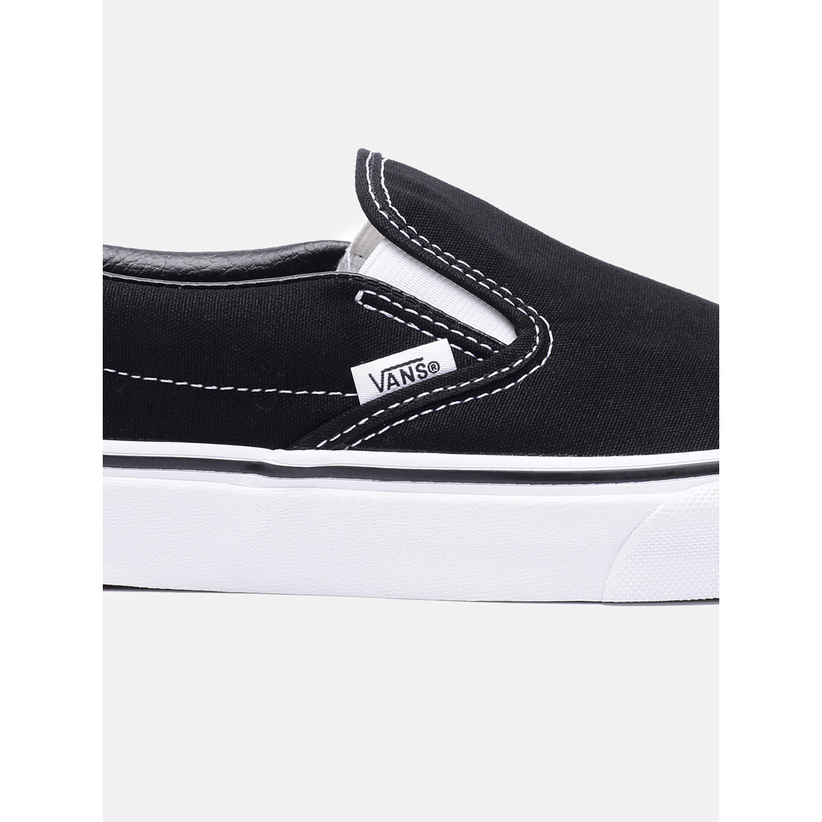 All black 2024 slip on vans