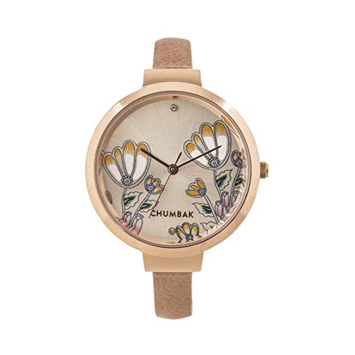New In Box Olivia Burton Pink & Rose Gold Floral Watch 30mm Pink Leather  Strap | eBay